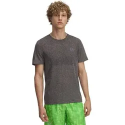 UNDER ARMOUR Seamless Stride Kurzarm-Oberteil für Herren, Größe L in Braun Braun