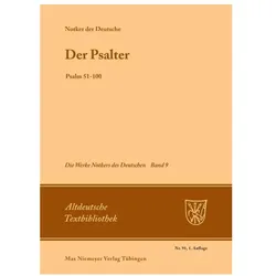 Der Psalter, Sprachbücher von Notker der Deutsche