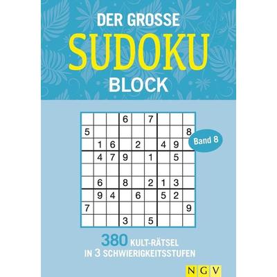 Der große Sudoku Block Band 8, Taschenbuch von , Naumann & Göbel, 978-3-625-19598-6