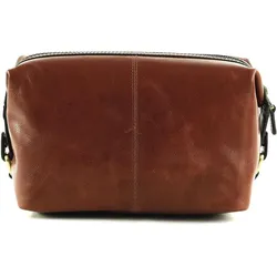 Saddler Braga Toiletry Bag, Necessaire, Braun