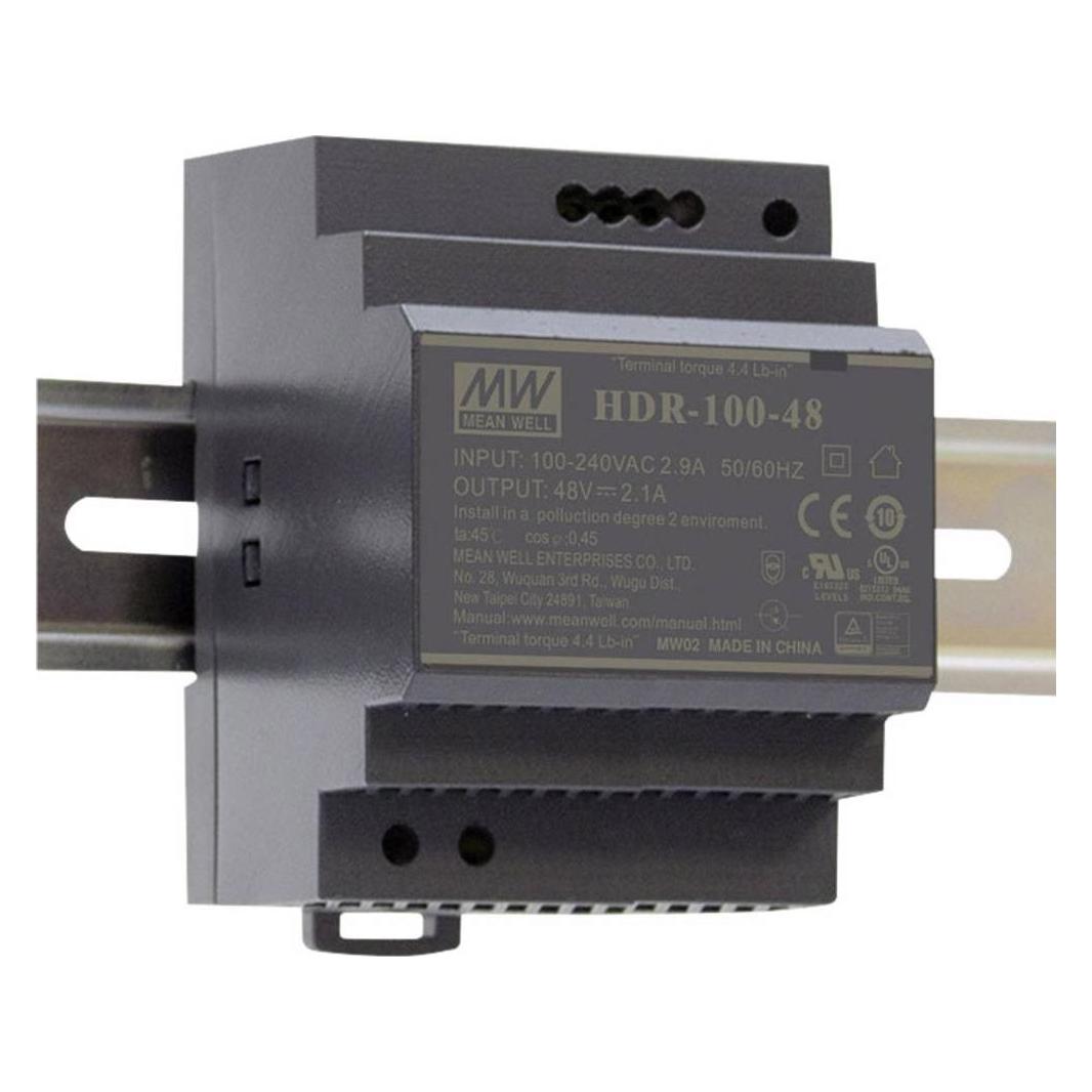 MeanWell DIN-Schienennetzgerät 92 W, 24 V (HDR-100-24)