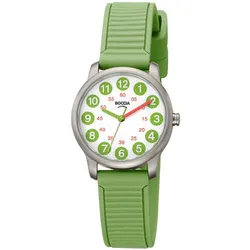 Boccia 3373-02 Kinder-Armbanduhr Titan Grün