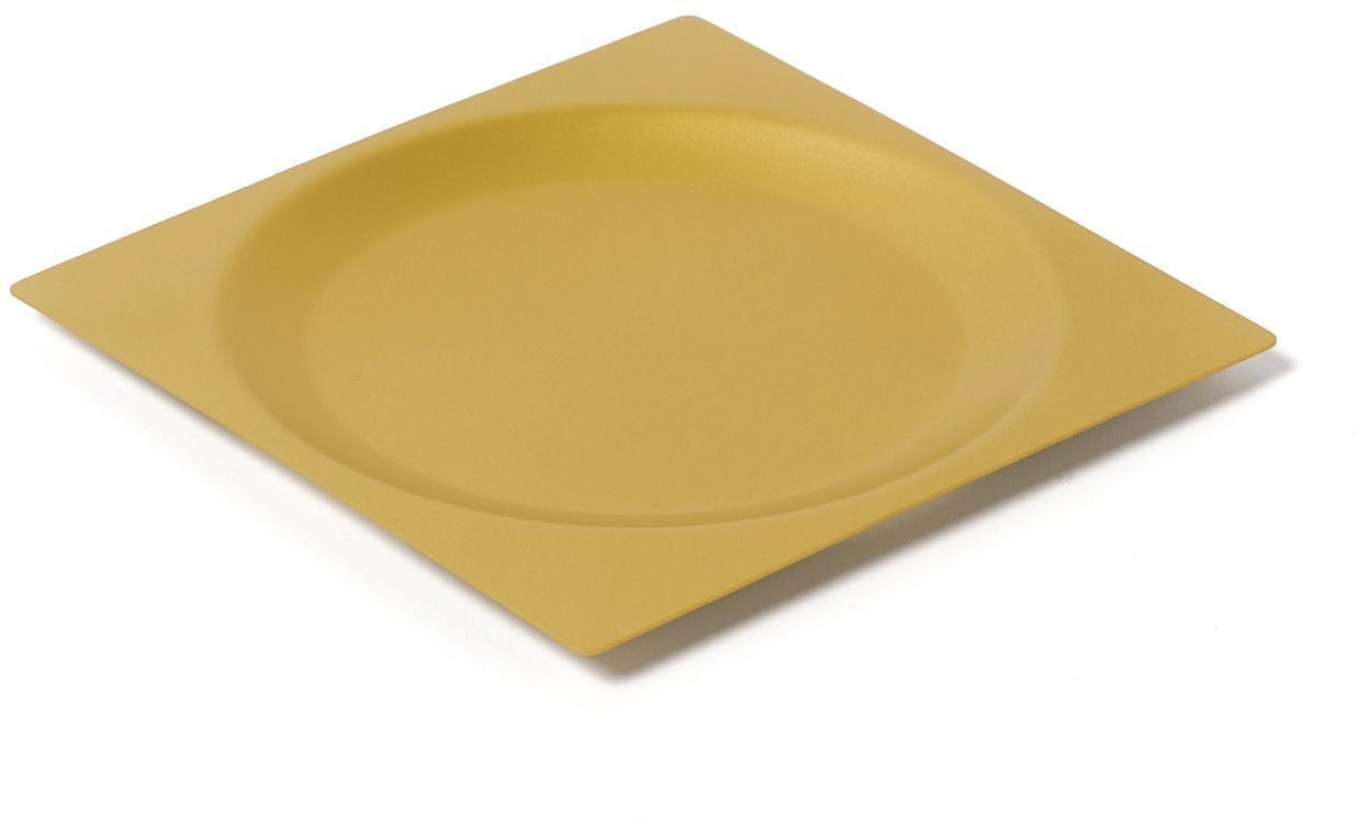 Comas Vassoio 1 Porzione Rotonda Ice Gold