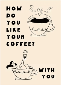 Inspire Picks Coffee Diver Canvas Wall Art Trendy Coffee Lover Kitchen Poster Print 21 50x70cm Unframed