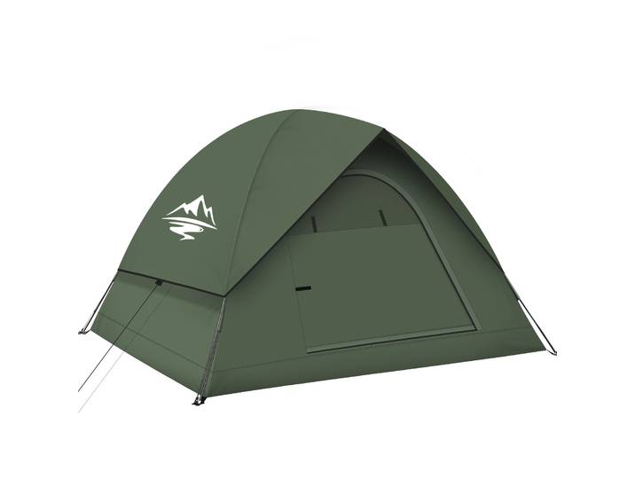 Tentes de Camping pour 3 à 4 personnes avec abri, 100% imperméables, coupe-vent, faciles à installer, avec amovible pour l'arrière-cour d'aventure