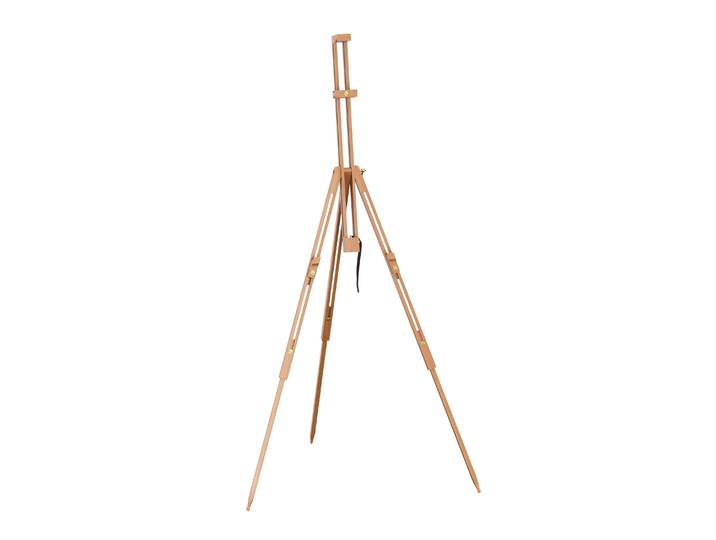Staffelei Holz 130 - 193 cm natur