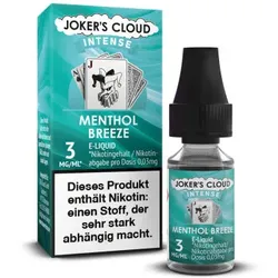 Jokers Cloud Intense Menthol Breeze Liquid 10ml / 3mg