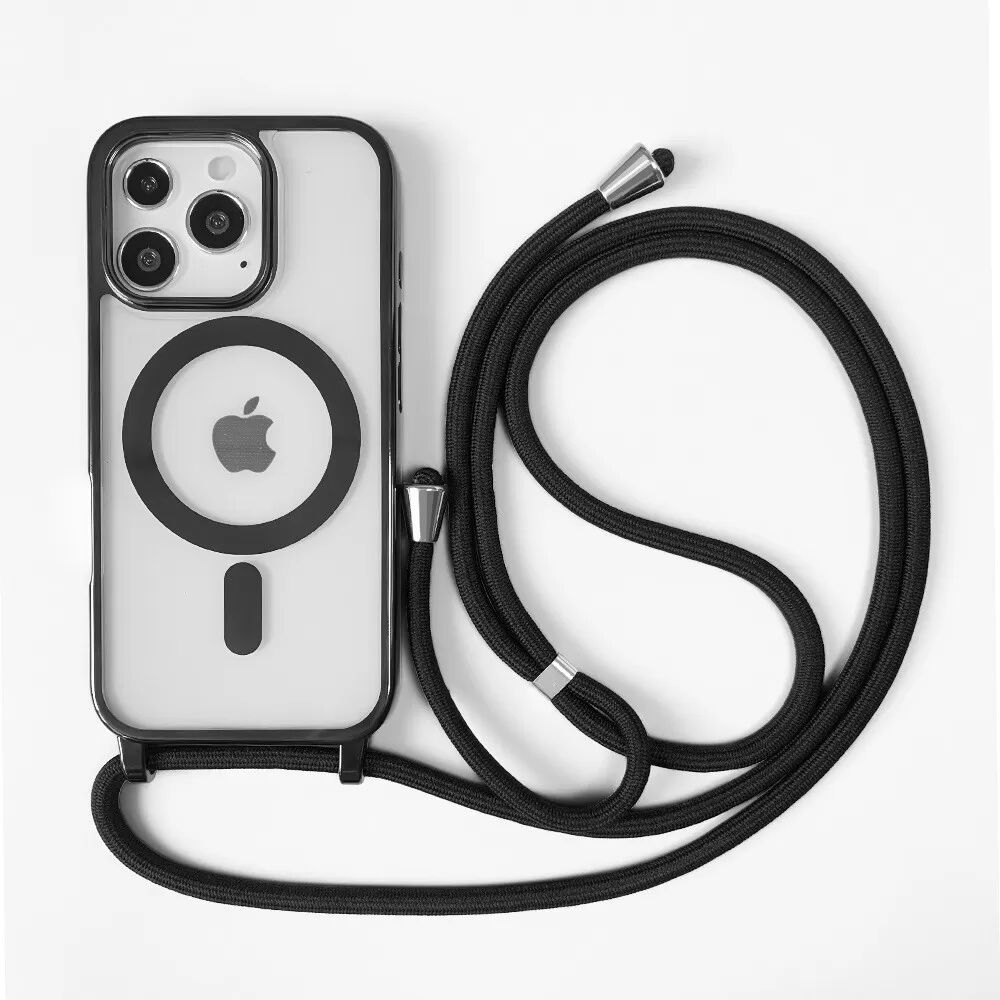 INF Magnetische Handyhülle mit Umhängeband kompatibel mit Apple iPhone 11 – Stoßfest, Kühlend & Stilvoll Modell 16