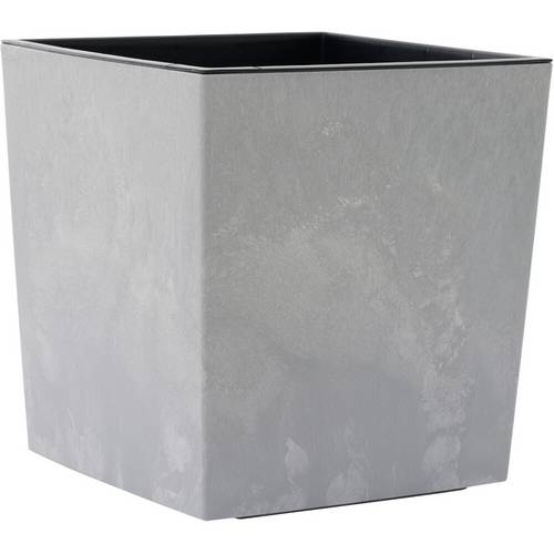Siena Garden NIZZA STONE LA544-70Pflanzgefäß Polypropylen Beton-Optik, Grau
