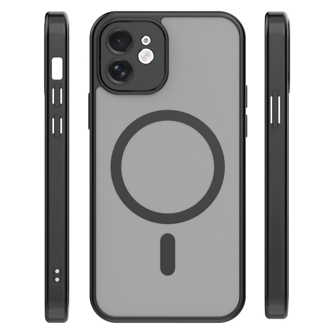 OEM Mag Matt case for iPhone 12 6,1" black (Apple iPhone 12) (66871386)