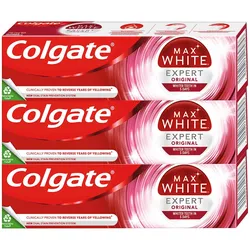 Colgate, Zahnpasta, Whitening toothpaste Max White Expert Original 3 x 75 ml (75 ml)
