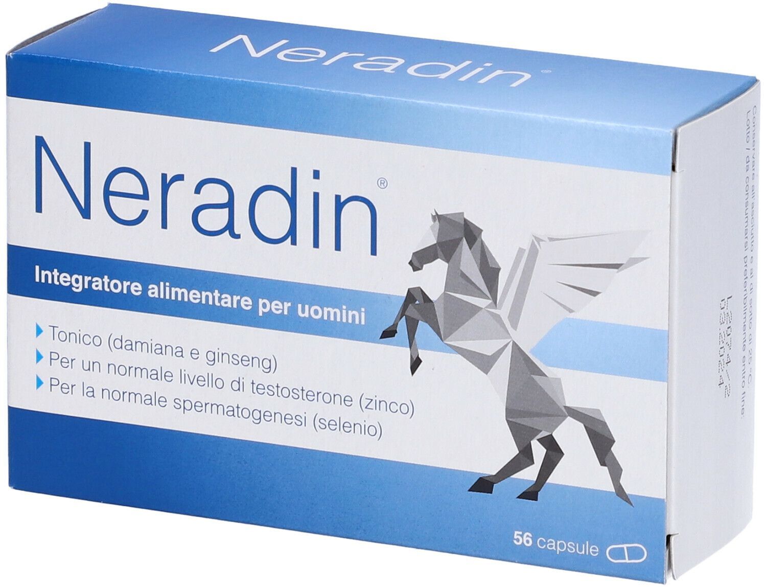 PHARMASGP GmbH PharmaSGP, Neradin Integratore per Uomini, 56 Capsule