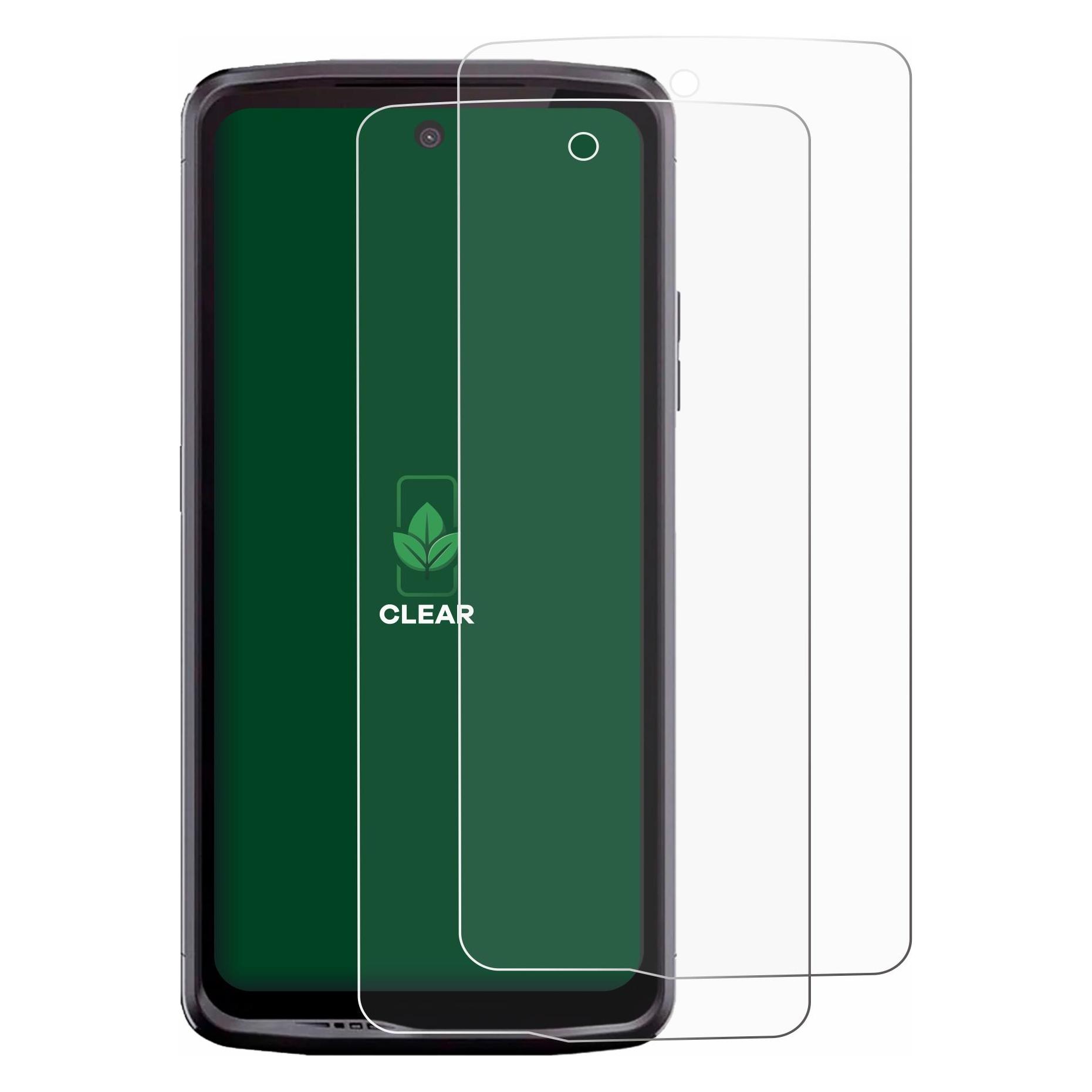 ScreenLeaf Schutzfolie für Crosscall Stellar X5 Displayschutz Display Schutz Folie Klar Transparent (Crosscall Stellar X5) (6152125)