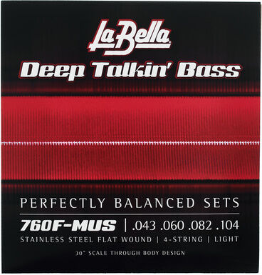 La Bella 760F-MUS Deep Talkin Bass