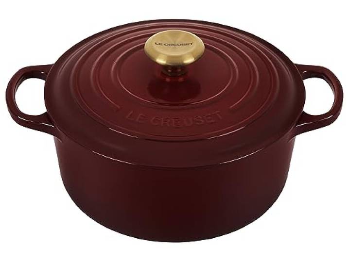 LE CREUSET - Cocotte Red. Signature 22 Garnet 21177229494441