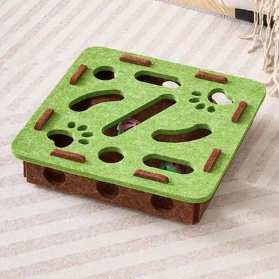 Uplifted Finds Felt Matrix Puzzle Sequestration Hub green Square