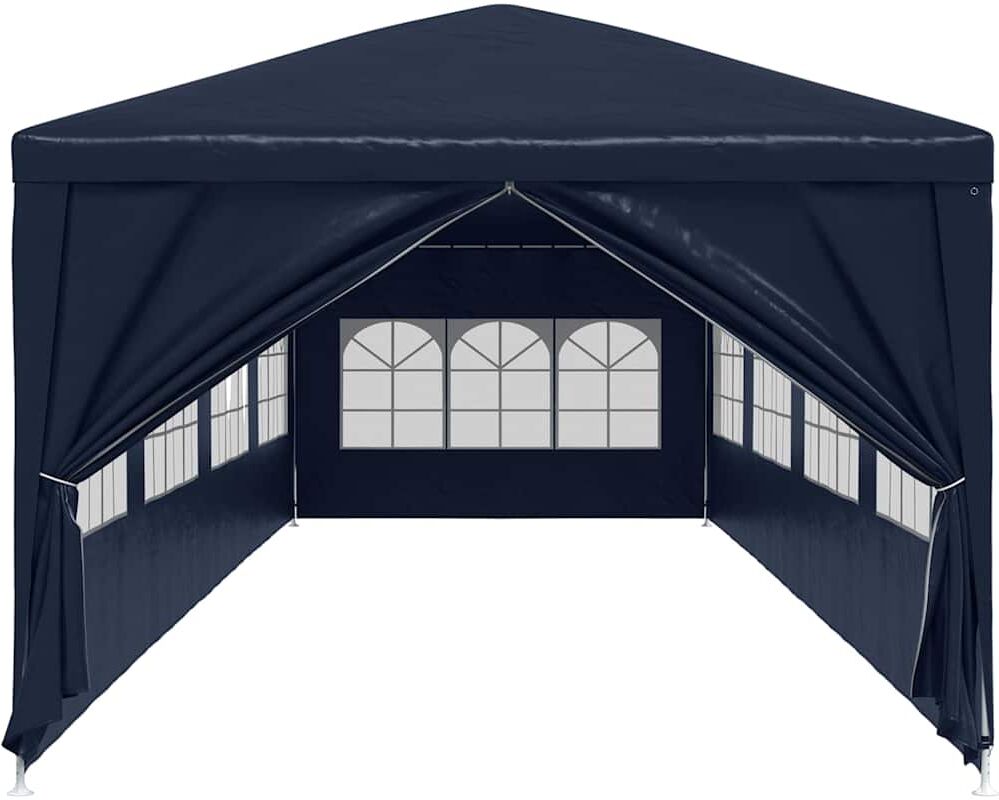 vidaXL Chapiteau de jardin 3x12 m bleu