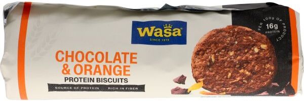 Wasa Protein Cacao & Orange Biscuit, 250 G