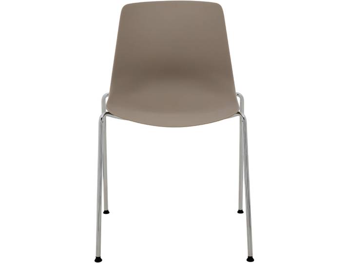 Bürostuhl Livio greige Polypropylen H 88 cm - Bürostuhl