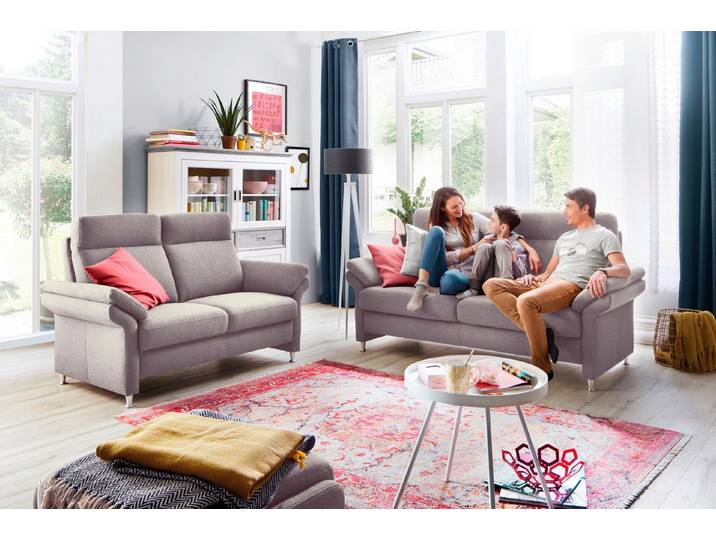 Home affaire 2-Sitzer Mailand, mit komfortablem Federkern-Sitz, wahlweise mit Move-Funktion