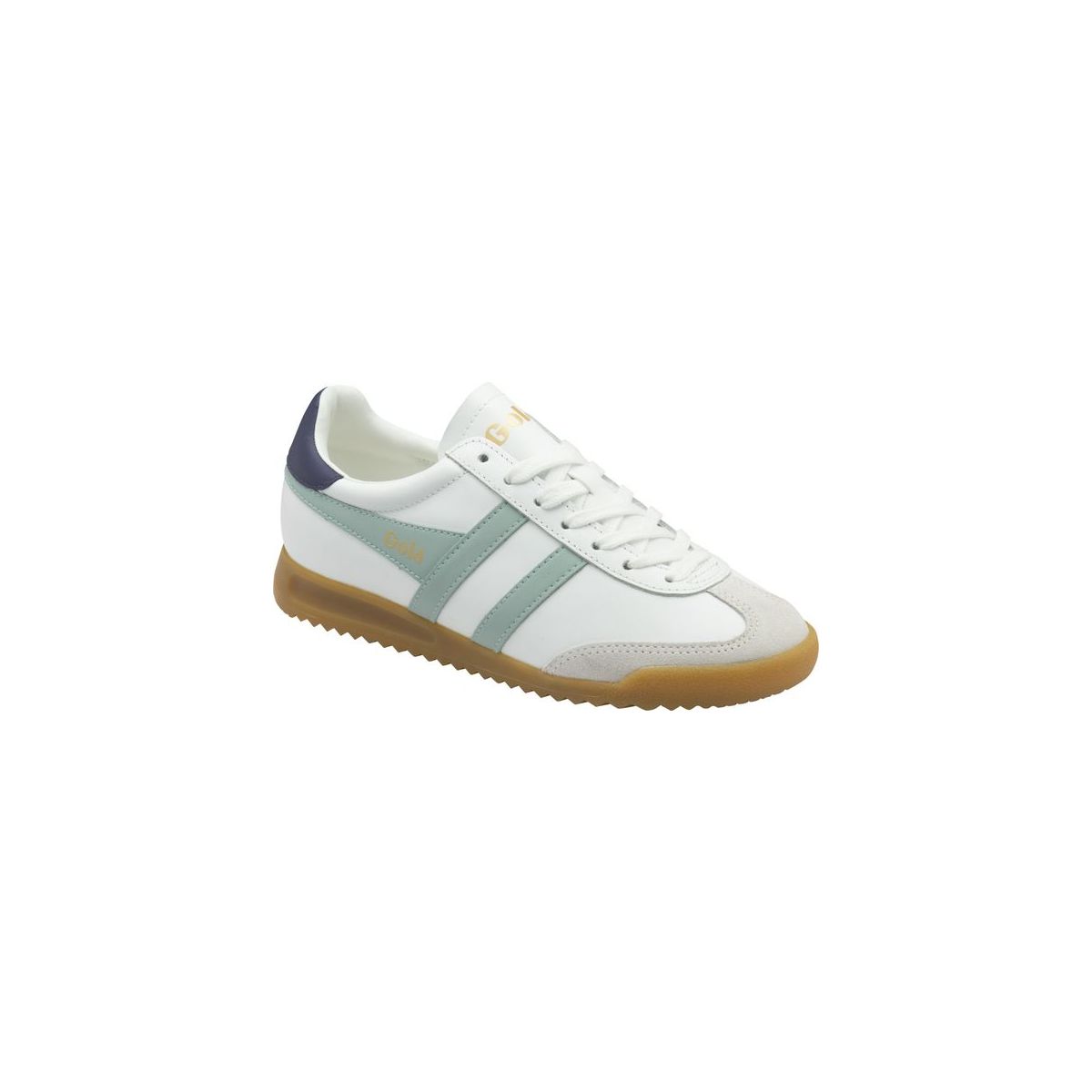 Gola Torpedo Leather Sneaker Women white/surf/plum (WH) 38 CLB622-WH-38-whitesurfplum