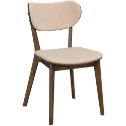 2er-Set DAHEIM Stuhl Kato Stoff Beige