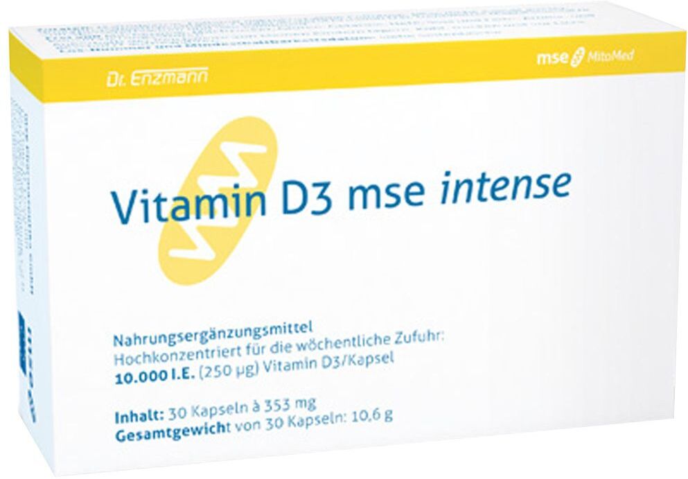 Dr. Enzmann Vitamin D3 MSE intense Kapseln 30 St
