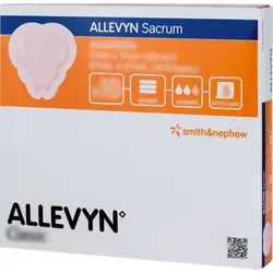 ALLEVYN Sacrum klein 17x17 cm Wundverband haftend 10 St