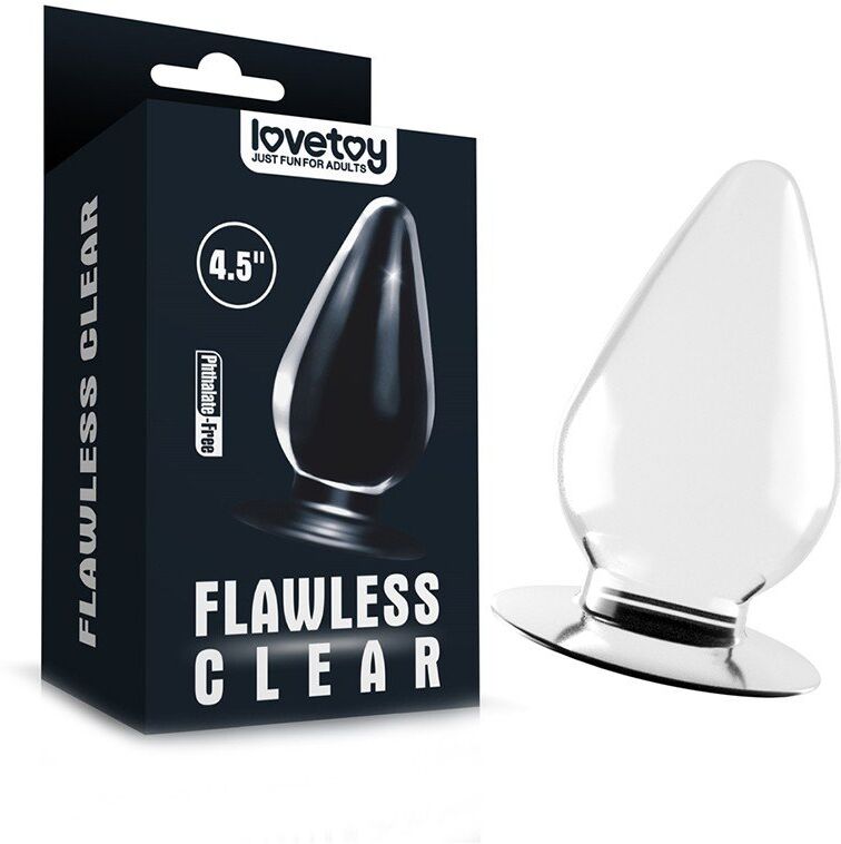 Lovetoy Plug Anal Clear flawless