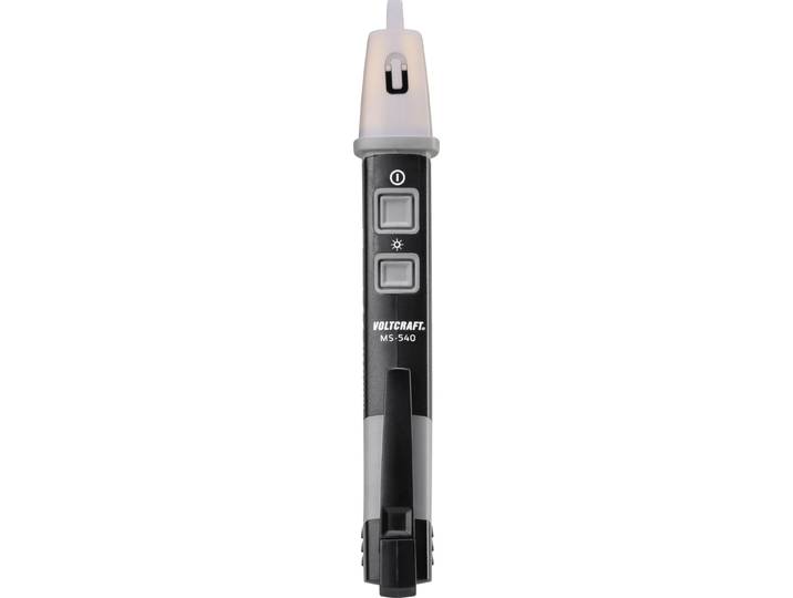 VOLTCRAFT MS-540 Berührungsloser Spannungsprüfer CAT IV 1000 V LED\, Akustik\, Vibration (1601759)