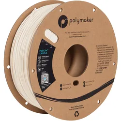 Polymaker PolyLite LW-PLA (1.75 mm, 800 g), 3D Filament, Weiss