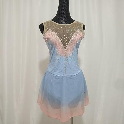 Eiskunstlauf-Performance-Kostüm Kinder-Erwachsenen-Rhythmus-Skating-Rock Sportrock Kosten Trainingskostüm