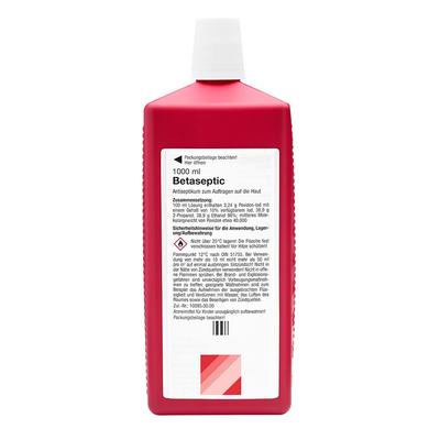 Betaseptic Lösung zur Anwendung auf der Haut 1000 ml