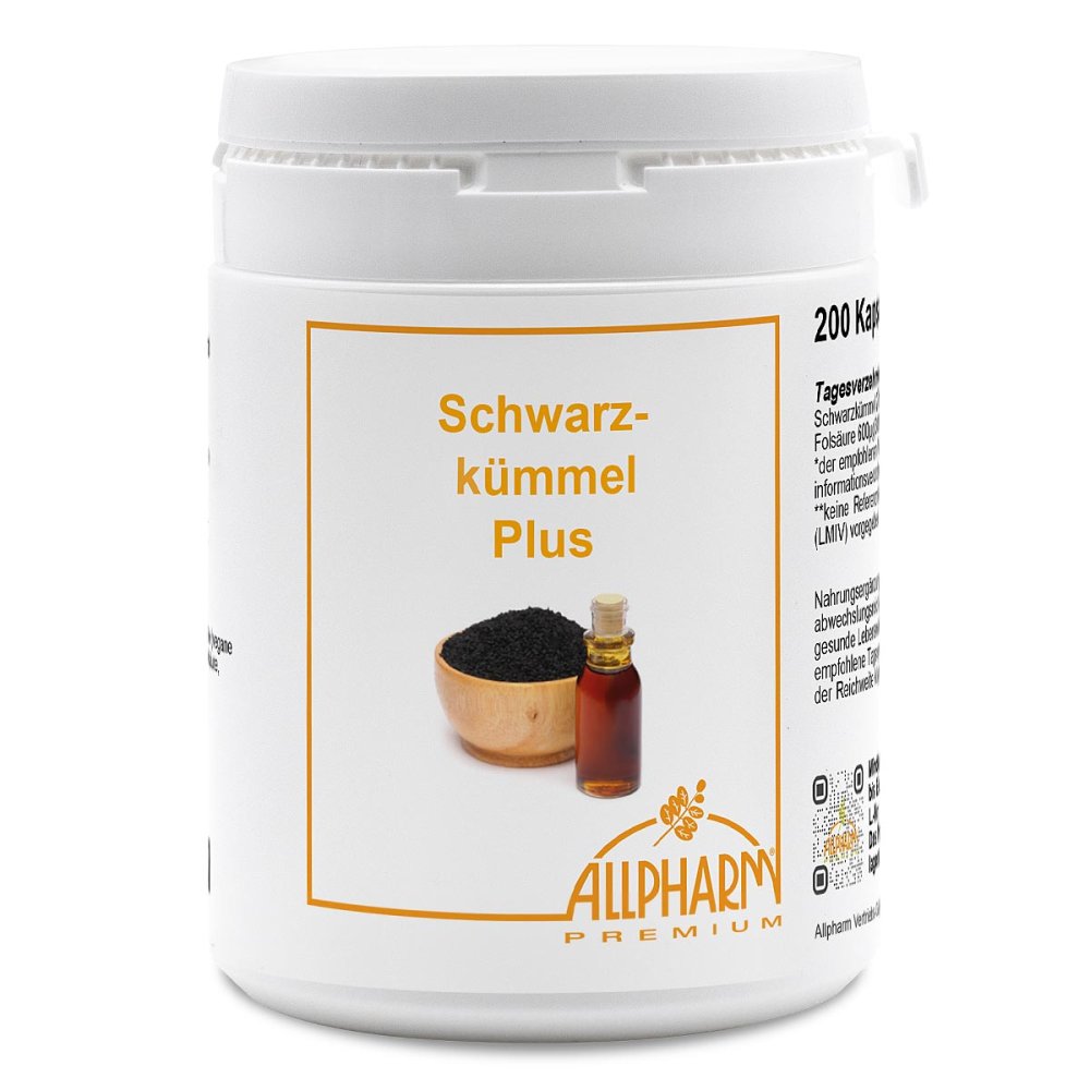 ALLPHARM Vertriebs GmbH Schwarzkümmelöl Plus 5 Kapseln 01503281