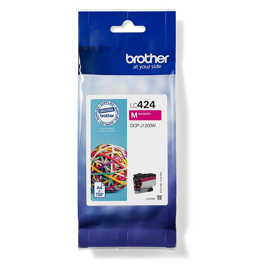 Brother LC-424M Tintenpatrone - Magenta (M) (LC424M)