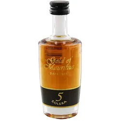 Gold of Mauritius Miniatur - 5 Solera - Dark Rum