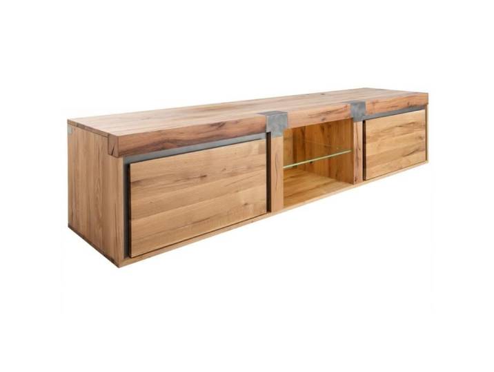 Meuble TV 260x48 Chênes sauvage et lombard huilé Bois naturel NEW AMSTERDAM N° 04