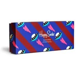Happy socks 4P Navy Gift Box 650 Mixed Gr 41/46