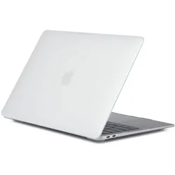 eSTUFF MacBook Air 13,6" Frosted Clear Hardshell-Hülle