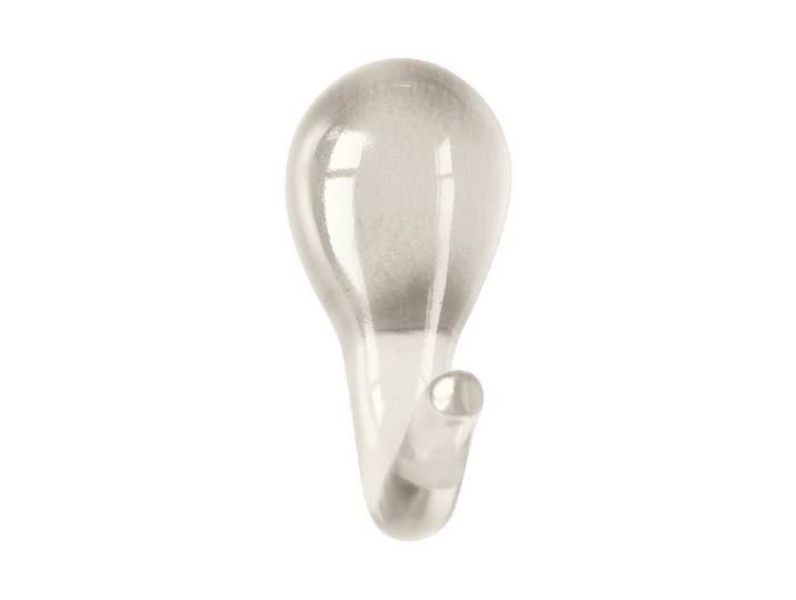 Kleine Wolke Wandhaken Drop Hooks Milky 6 × 3 cm