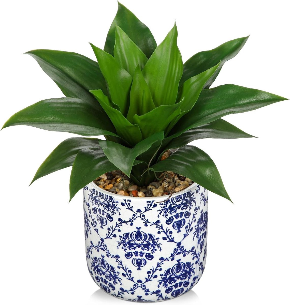 Moderne Kunstplant in Pot - Agave en Aloe Vera Succulent Decoratie voor Binnenhuisdecoratie