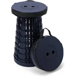 Tchibo - Teleskop-Camping-Hocker - dunkelblau