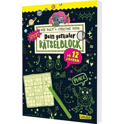 Dein genialer Rätselblock, Taschenbuch von Nikki Busch, Carlsen, 978-3-551-19293-6