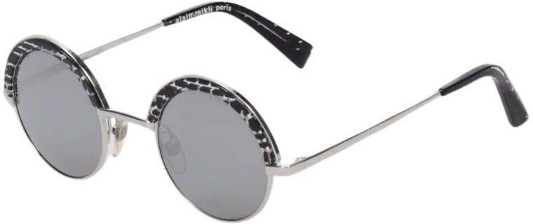 alain mikli Damen Sonnenbrille, Silber - Second Hand