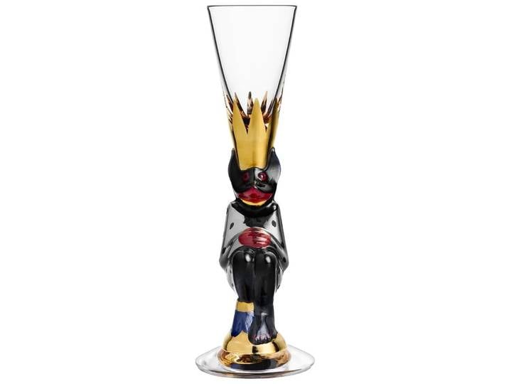 Orrefors Nobelpreis Schnapsglas 4 cl Silber