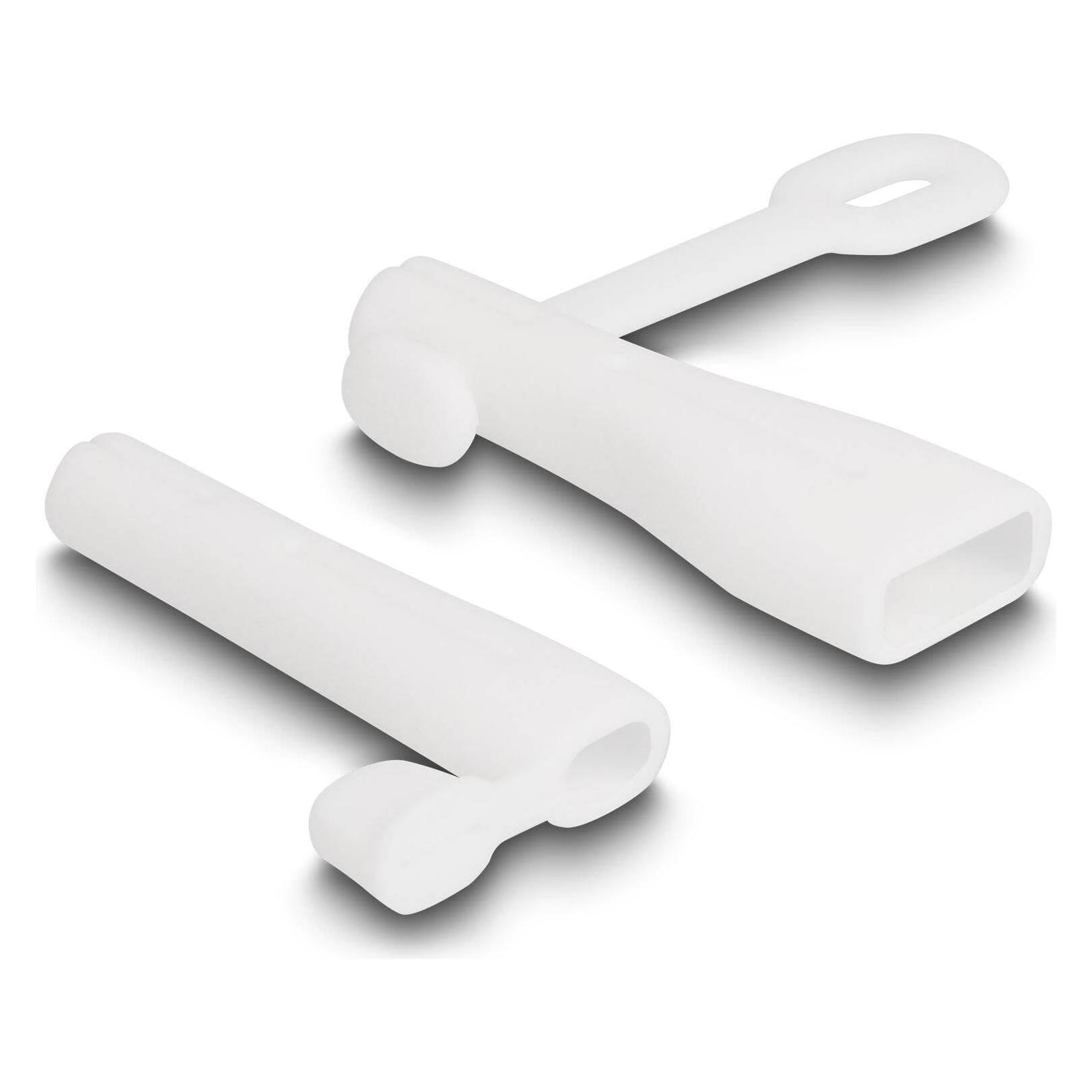 Delock Staubschutz für USB Typ-A Stecker und Apple Lightning Stecker Set 2 Stück weiss (Stecker und Verbinder) (64204)