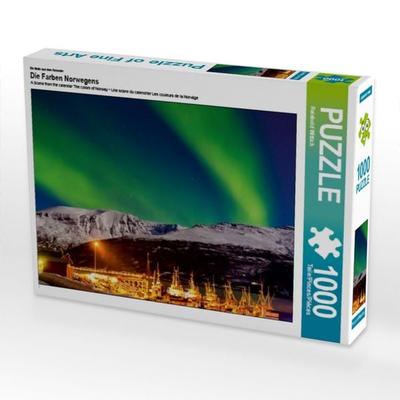 CALVENDO Puzzle Ein Motiv aus dem Kalender Die Farben Norwegens | 1000 Teile Lege-Größe 64 × 48 cm Foto-Puzzle für glückliche Stunden