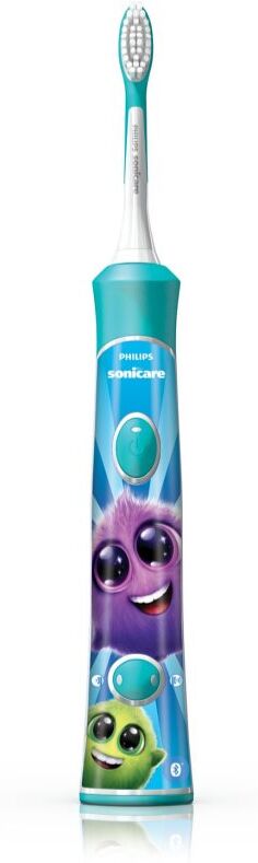 Philips Sonicare For Kids HX6322/04 brosse à dents électrique sonique pour enfant avec Bluetooth Aqua 1 pcs