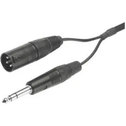 Beyerdynamic K 190.40 - 1 5 m Kabel für DT 18*/19*/28*/29*-3-polig XLR - 1/4 Stereo-Klinke (1.50 m, XLR Kabel), Audiokabel