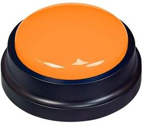 Inspire Essentials Dog Communication Buttons For Pet Training And Talking orange